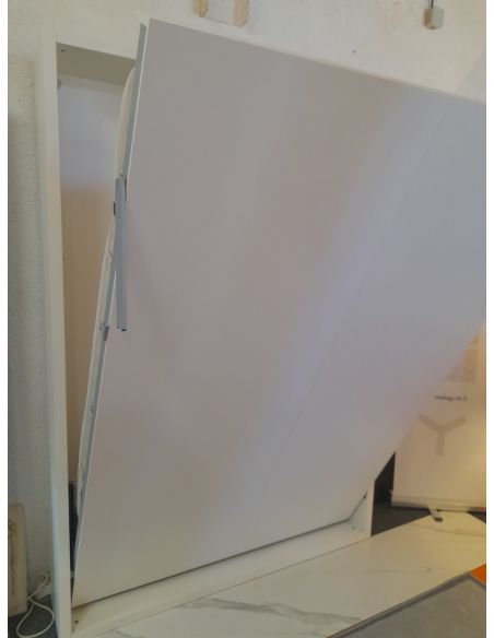 Déstockage Lit rabattable escamotable 2 places ULISSE 156 avec literie 140x200cm CLEI