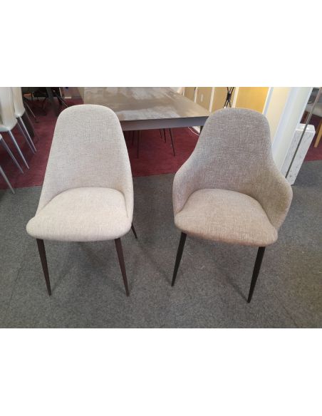 Chaise ALIZÉE (gauche) + Chaise ALIZÉE BRIDGE (droite) EUROPEA