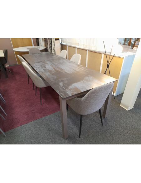 Déstockage Lot 4 chaises ALIZÉE + 2 chaises ALIZÉE BRIDGE EUROPEA, tissu Flavia