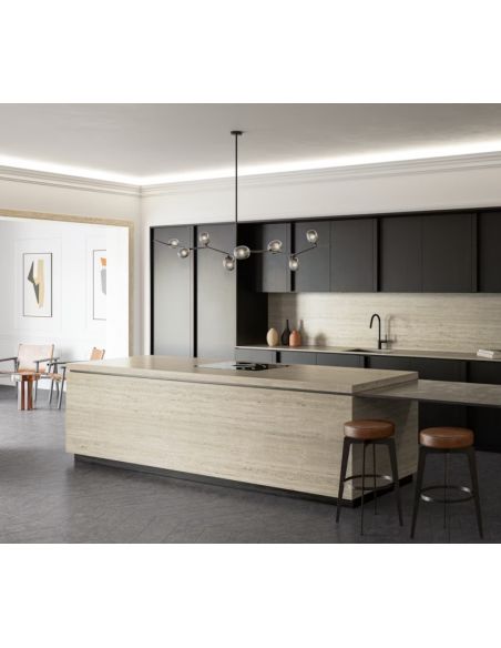 Céramique plateau de table sur mesure NEBU, épaisseur 0.8 cm