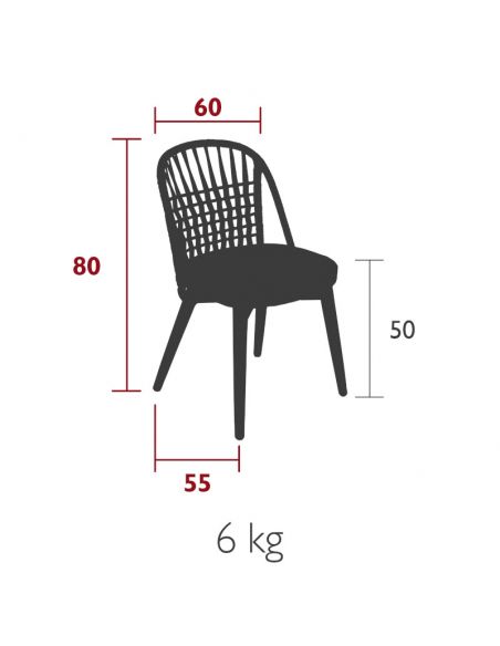 Chaise de jardin GORDES