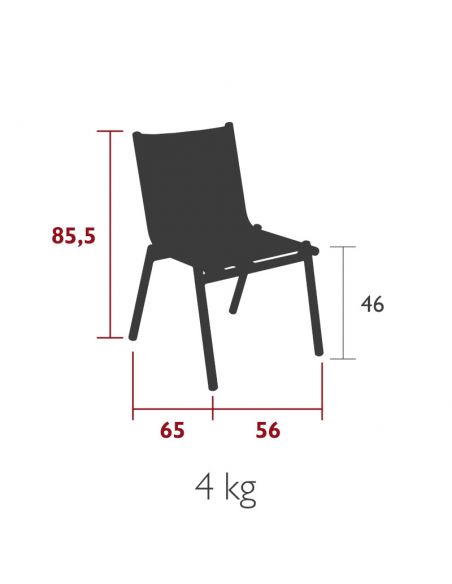 Chaise de jardin Batyline PILOTIS
