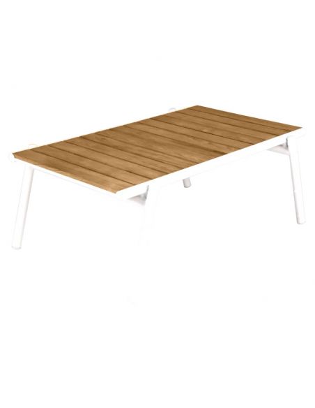 Table basse de jardin 104 x 67,5 cm PILOTIS