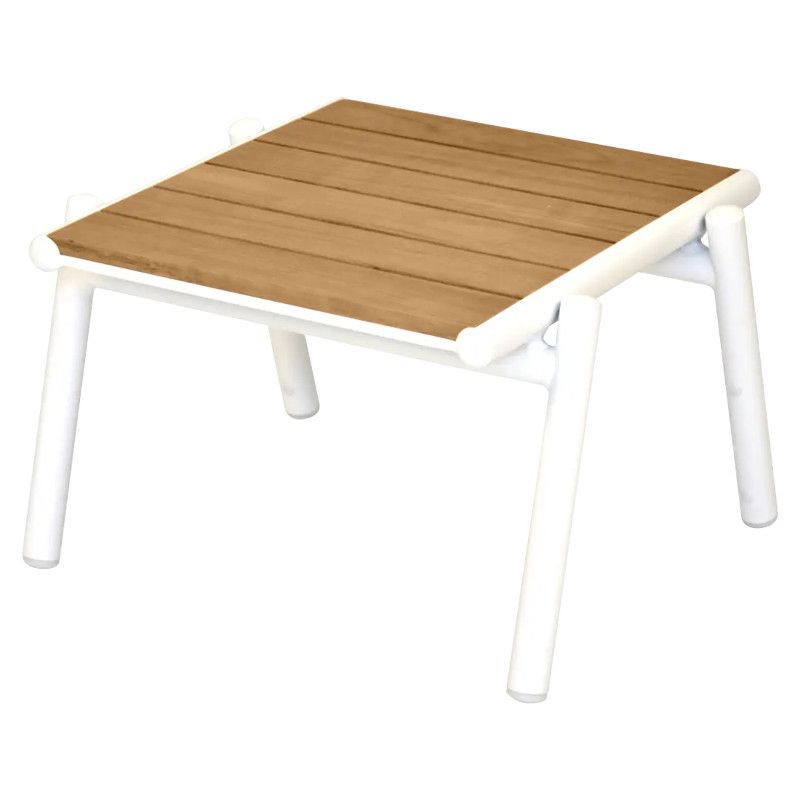 Petite table basse de jardin 54 x 48 cm PILOTIS