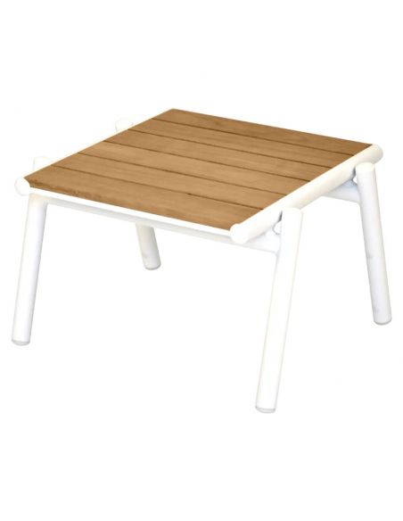 Petite table basse de jardin 54 x 48 cm PILOTIS