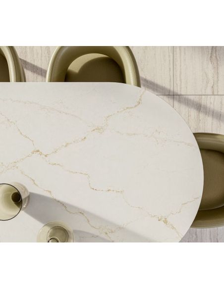 Quartz BLANC ÉLYSÉE, épaisseur 3.0 cm