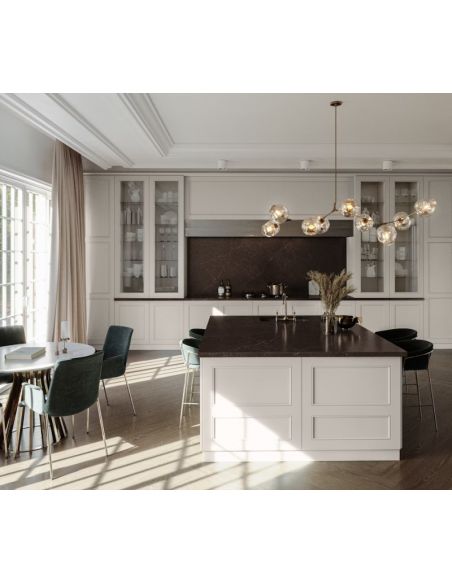 Quartz CHÂTEAU BROWN, épaisseur 1.2 cm