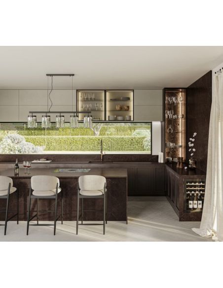 Quartz CHÂTEAU BROWN, épaisseur 3.0 cm