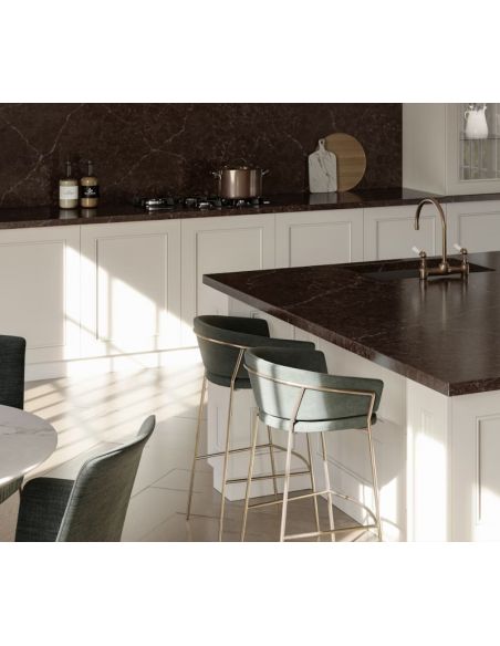 Quartz CHÂTEAU BROWN, épaisseur 3.0 cm