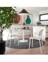 Chaise en polypropylène avec accoudoirs ABBY CB2192