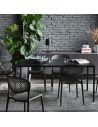 Chaise en polypropylène avec dossier perforé ABBY CB2193