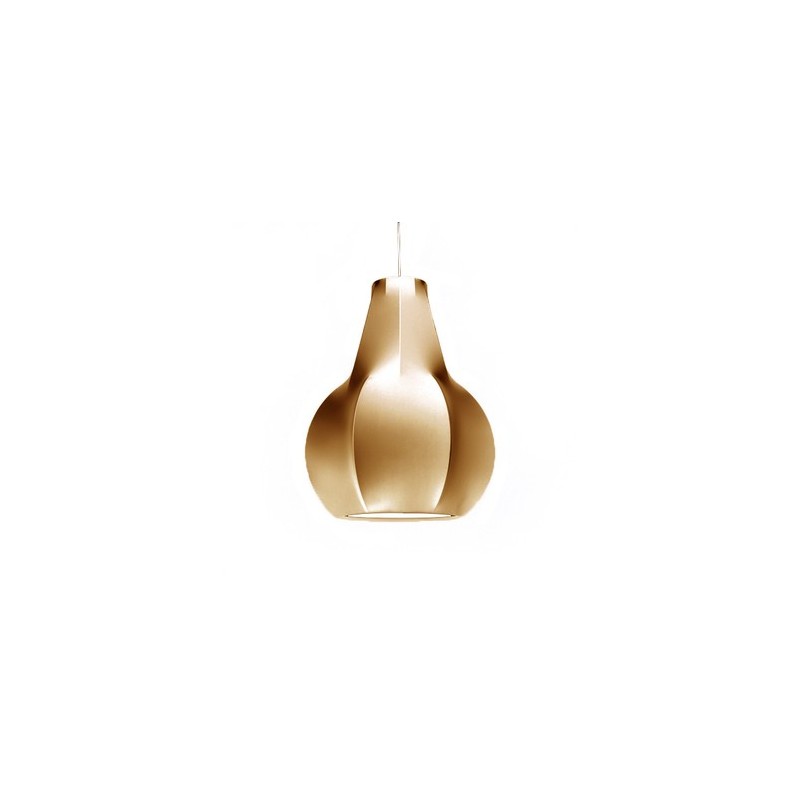 Déstockage Suspension GINA abat-jour gold KDLN