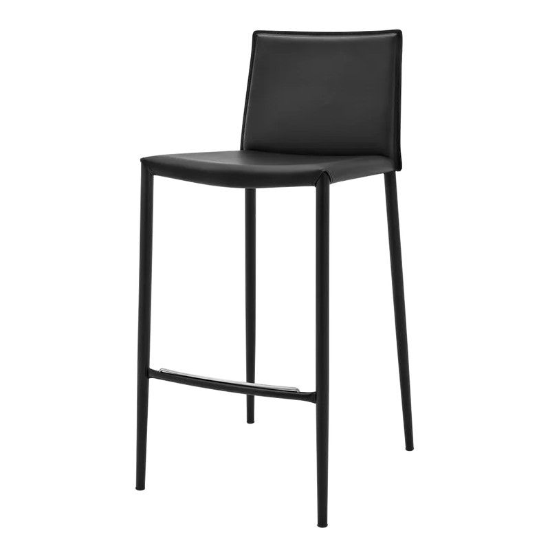 Tabouret en cuir reconstitué BOHEME CB1393