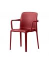 Chaise monocoque en polypropylène avec accoudoirs BAYO CB2119