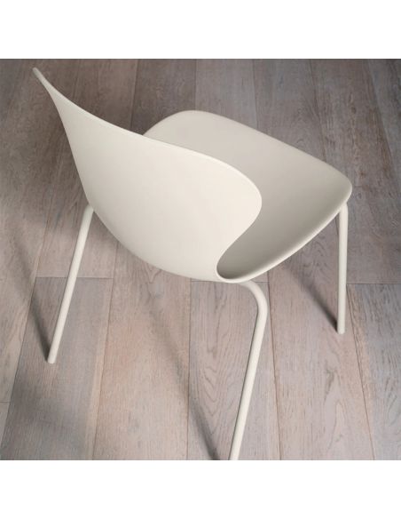 Chaise en polypropylène usage extérieur OPS! CB2310-E