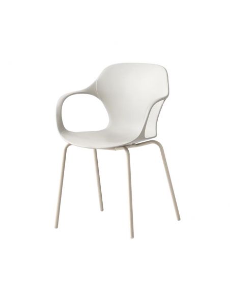 Chaise en polypropylène avec accoudoirs usage intérieur OPS! CB2311