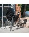 Chaise en polypropylène avec accoudoirs usage intérieur OPS! CB2311