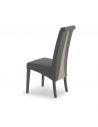 Chaise VALENCIA, assise et dossier tissu Flavia