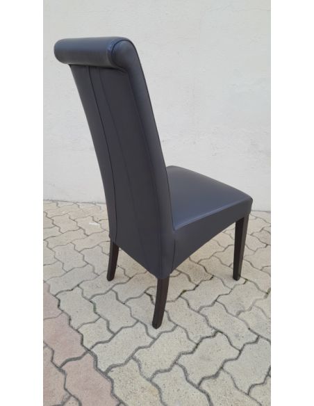 Déstockage Chaise VALENCIA, simili-cuir Magnum marron EUROPEA