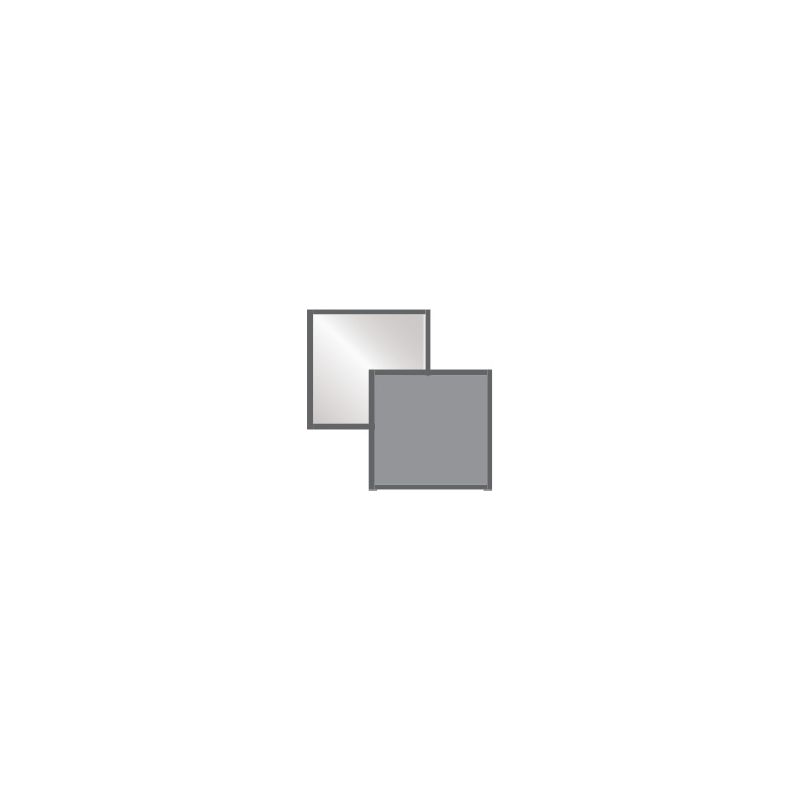 Coupe-vent, cadre tubulaire en aluminium UNICO, H.100cm x L.100cm