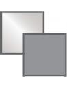 Coupe-vent, cadre tubulaire en aluminium UNICO, H.100cm x L.100cm