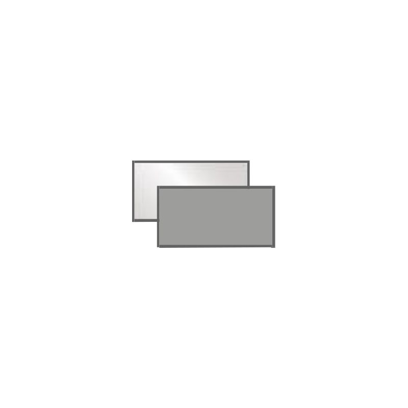 Coupe-vent, cadre tubulaire en aluminium UNICO, H.100cm x L.200cm