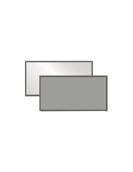 Coupe-vent, cadre tubulaire en aluminium UNICO, H.100cm x L.200cm
