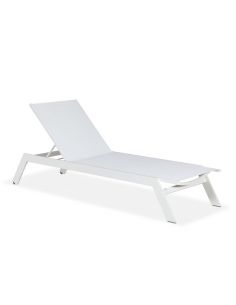 Bain de soleil blanc BENISA