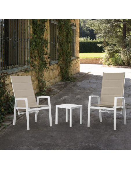 Fauteuil relaxation de jardin DENIA