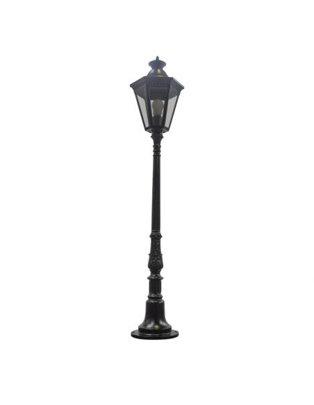 Lampadaire VENDÉE, lanterne LANTIS noir