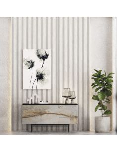 Buffet 3 portes HOME LIVING entièrement recouvert de céramique DEKTON, longueur 150 cm, hauteur 93 cm
