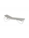 Bain de soleil en aluminium trempé MARINA