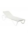 Bain de soleil en aluminium trempé MARINA