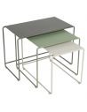 Trilogie de tables basses gigognes OULALA