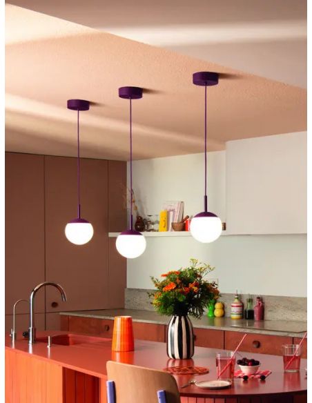 Suspension diamètre 15 cm MOOON!