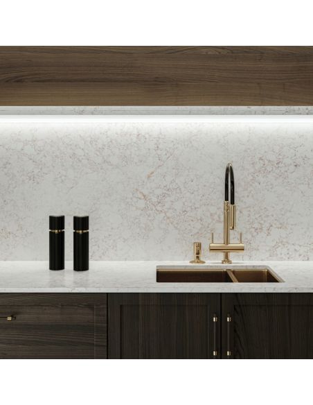 Quartz RIVIÈRE ROSE, épaisseur 1.2 cm