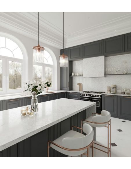 Quartz RIVIÈRE ROSE, épaisseur 1.2 cm