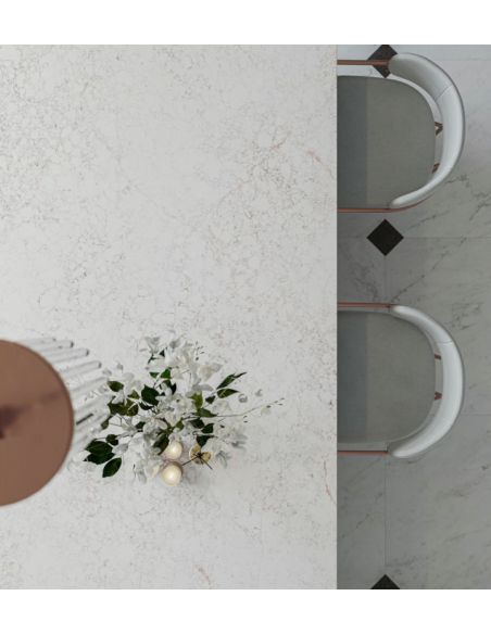 Quartz RIVIÈRE ROSE, épaisseur 1.2 cm