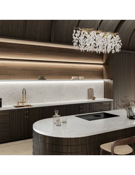 Quartz RIVIÈRE ROSE, épaisseur 1.2 cm