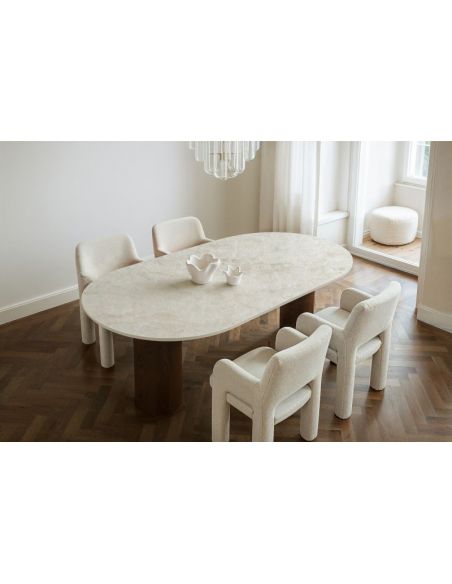 Céramique plateau de table NARA, épaisseur 0.8 cm
