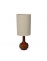 Lampe de bahut JIMMY L brun/rustic galon oat meal