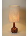 Lampe de bahut JIMMY L brun/rustic galon oat meal