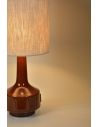 Lampe de bahut JIMMY L brun/rustic galon oat meal