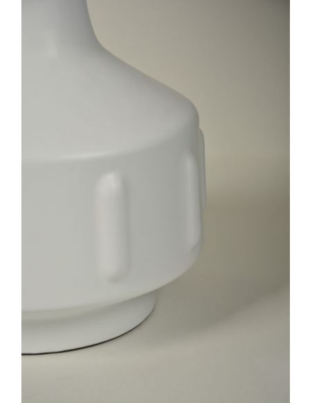 Lampe de bahut JIMMY XL blanc/rustic oat meal/galon