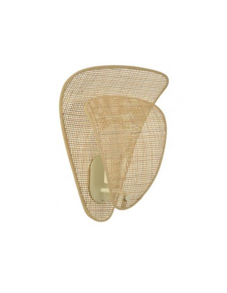 Applique 1 lumière COQUILLAGE naturel
