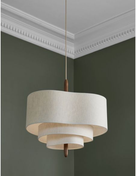 Suspension PEBBLE D58 crème