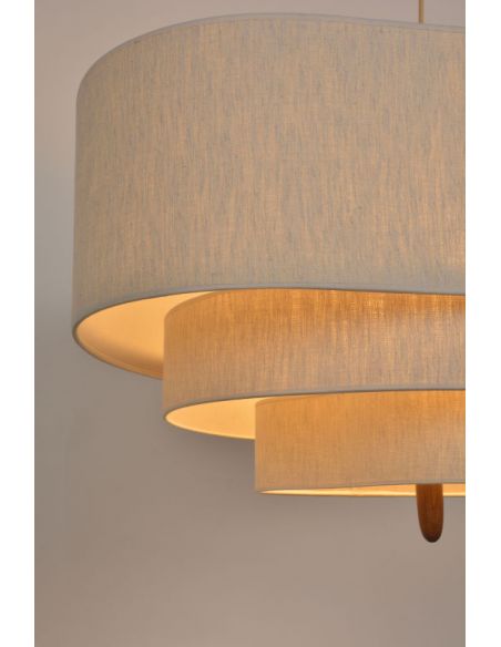 Suspension PEBBLE D78 crème