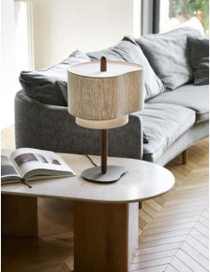 Lampe PEBBLE crème 2