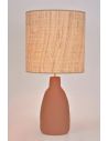Lampe en céramique mate PORTINATX L terracotta