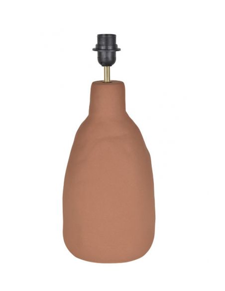 Lampe en céramique mate PORTINATX L terracotta